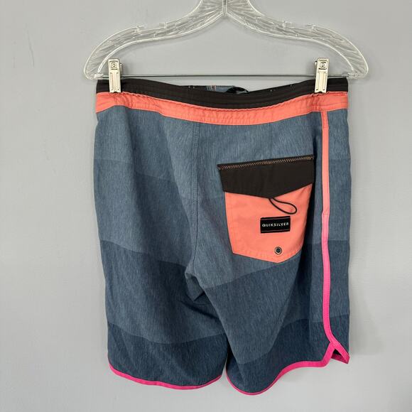 Quiksilver DryFlight Board Shorts w Drawstring Tie Men's Size 28 Water Repellent - Picture 5 of 11